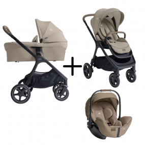 Joie Signature 3 in 1 Kinderwagen Finiti Sandstone