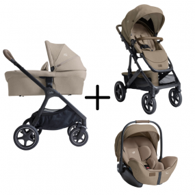 Joie Signature 3 in 1 Kinderwagen Vinca Sandstone