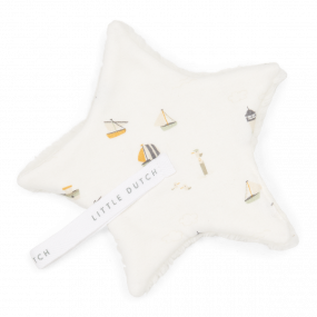 Little Dutch Speendoekje Sailors Bay White