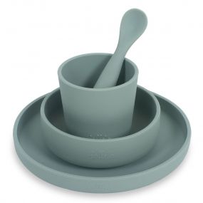Jollein Dinerset Ash Green Silicone