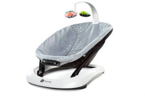 4Moms BounceRoo Plush Silver
