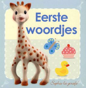 Sophie de Giraf Baby Kartonboekje Eerste woordjes