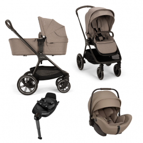 Nuna TRIV™ lx Kinderwagen 3 in 1 Cedar + Autostoel ARRA™ flex + Isofix 360° Base Next