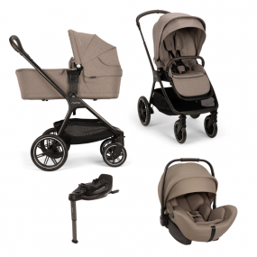 Nuna TRIV™ lx Kinderwagen 3 in 1 Cedar + Autostoel ARRA™ flex + BASE™ curv
