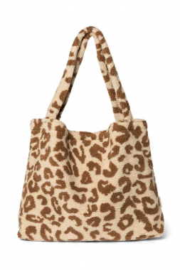 Studio NOOS Teddy Mom Bag Ecru Leopard