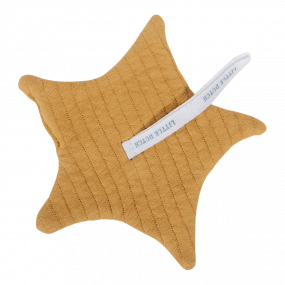 Little Dutch Speendoekje Ster Pure Ochre Spice 