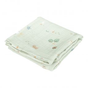 Little Dutch Swaddle Doek Hydrofiel 120x120 Little Farm