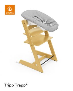 Stokke® Kinderstoel Tripp Trapp® Sunflower Yellow + Newborn Set™