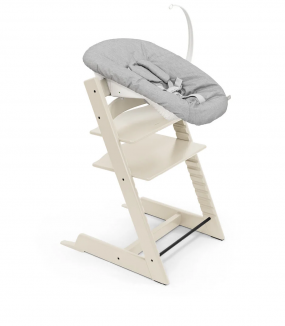 Stokke® Kinderstoel Tripp Trapp® Vanilla White + Newborn Set