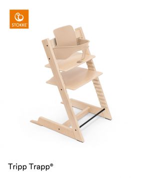 Stokke® Kinderstoel Tripp Trapp® Natural + Gratis Baby Set™