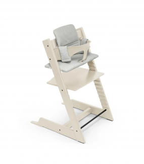 Stokke® Kinderstoel Tripp Trapp® Vanilla White + Baby Set