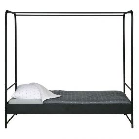 VT Wonen Hemelbed Bunk Metaal Zwart