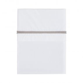 Baby's Only Ledikantlaken Gebreide Bies Urban Taupe/Wit