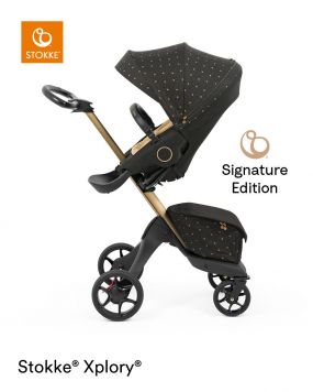 Stokke® Xplory® X Kinderwagen Signature Black Limited Edition