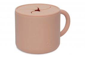 Jollein Siliconen Snack Cup Pale Pink