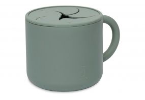 Jollein Siliconen Snack Cup Ash green