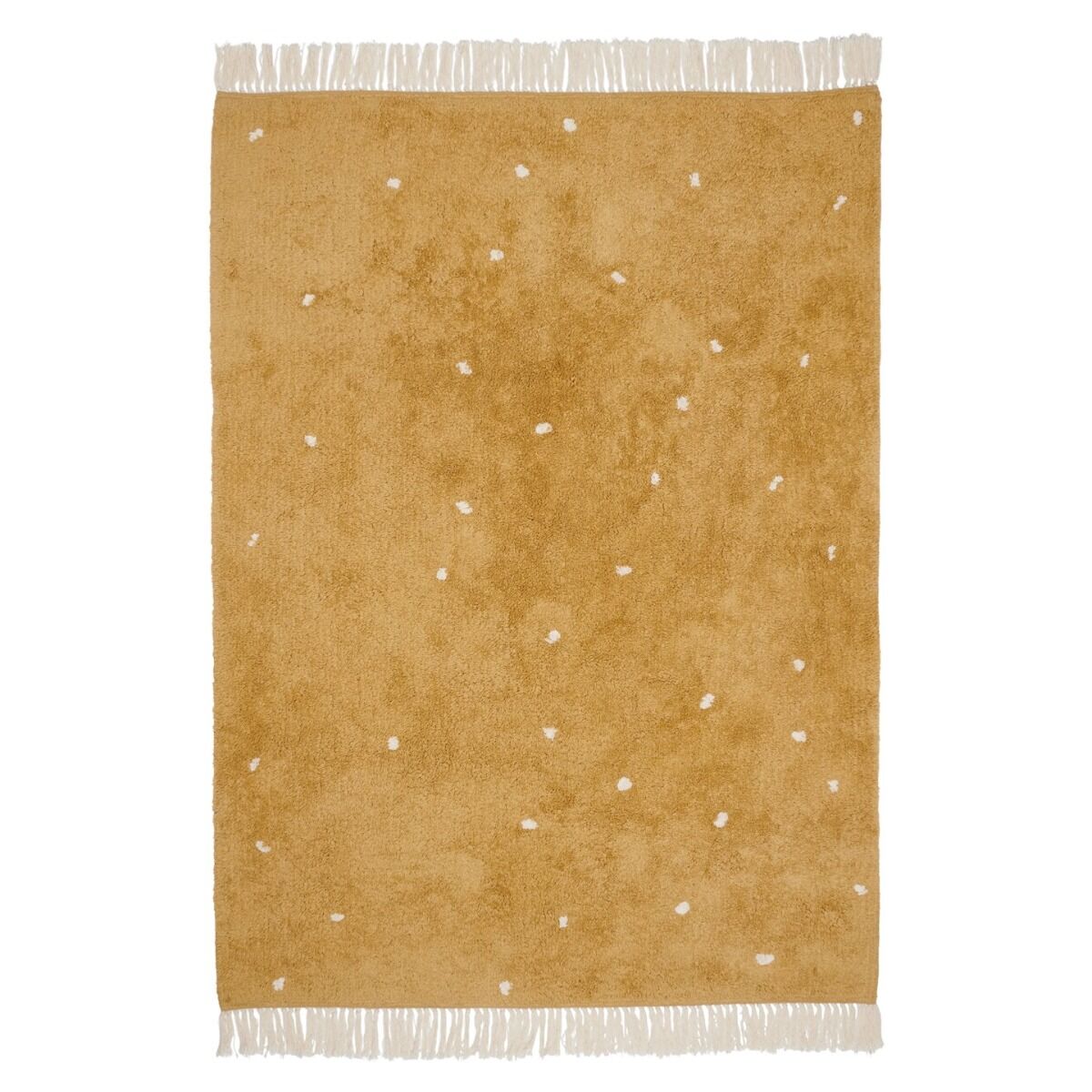Little Dutch Vloerkleed Dot Pure Ochre