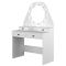 Kaptafel Vanity Star Wit