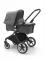 Bugaboo Kinderwagen 2 in 1 Lynx Black Grey Melange