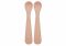 Jollein Siliconen Lepeltjes Pale Pink 2 Stuks