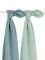 Jollein Bamboe Multidoek Ash Green 2 Pack 115 x 115 cm
