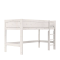 LIFETIME Original Halfhoogslaper met Standaard Lattenbodem Whitewash
