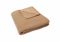 Jollein Ledikant Deken Basic Knit Biscuit/Fleece 100 x 150 cm