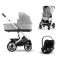 Cybex Kinderwagen 3 In 1 Talos S Lux Silver Lava Grey Mid Grey Met Cybex Autostoel Cloud T