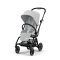 Cybex Buggy Eezy S Twist +2 Fog Grey | Light Grey | Black Frame