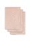 Jollein Hydrofiele Washandjes 3 Stuks Snake Pale Pink