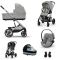 Cybex Kinderwagen 3 in 1 Balios Set L Lux Stone Grey | Mid Grey
