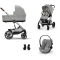 Cybex Kinderwagen 3 in 1 Balios Set S Lux Stone Grey | Mid Grey