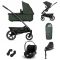 Joolz Geo3 Kinderwagen 3 In 1 Urban Green Met Cybex Autostoel Cloud T + Isofix Base + Autostoel Adapters + Voetenzak