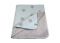Baby's Only Wiegdeken Kabel Teddy Ster Babyblauw Baby's Only Wiegdeken Kabel Teddy Ster Babyblauw