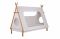 Woood Tipi Bed Wit 90 x 200 cm