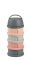 Beaba Stapelbare Doseerdozen 4 Compartimenten Mineral Grey/Pink