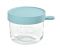 Beaba Glazen Bewaarpotje 150ml Lichtblauw