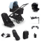Bugaboo Kinderwagen 3 In 1 Dragonfly Graphite Midnight Black Skyline Blue Inclusief Accessoires