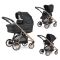 Bebecar Kinderwagen 3 in 1 V Pack Special Rose Black