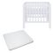 Cabino Baby Box Met In Hoogte Verstelbare Bodem Patrick Wit Met Matras