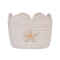 Childhome Mand Bloem Ecru 30x20x15 cm