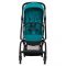 Cybex Buggy Eezy S Twist 2 River Blue Black Frame