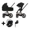 Cybex Kinderwagen 3 in 1 Priam Deep Black + Cybex Cloud Z I Size Autostoel + Base Cybex Kinderwagen 3 in 1 Priam Deep Black + Cybex Cloud Z I Size Autostoel + Base