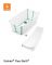 Stokke® Flexi Bath™ White Aqua + Newborn Support Stokke® Flexi Bath™ White Aqua + Newborn Support