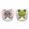 Dr. Brown's Fopspeen Fase 1 Roze Animal Faces 2 Stuks