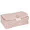 Koeka Hoes Voor Babydoekjes Wafel Antwerp Grey Pink Koeka Hoes Voor Babydoekjes Wafel Antwerp Grey Pink