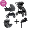Joie Signature 3 in 1 Kinderwagen Finiti Ebony