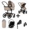 Joolz Kinderwagen 3 In 1 Day5 Sandy Taupe + Isofix Base + Voetenzak