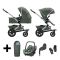 Joolz Kinderwagen 3 in 1 Geo2 Marvellous Green + Autostoel + Adapterset + Base + Voetenzak Joolz Kinderwagen 3 in 1 Geo2 Marvellous Green + Autostoel + Adapterset + Base + Voetenzak