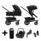 Joolz Kinderwagen 3 in 1 Geo2 Brilliant Black + Autostoel + Adapterset + Base + Voetenzak Joolz Kinderwagen 3 in 1 Geo2 Brilliant Black + Autostoel + Adapterset + Base + Voetenzak